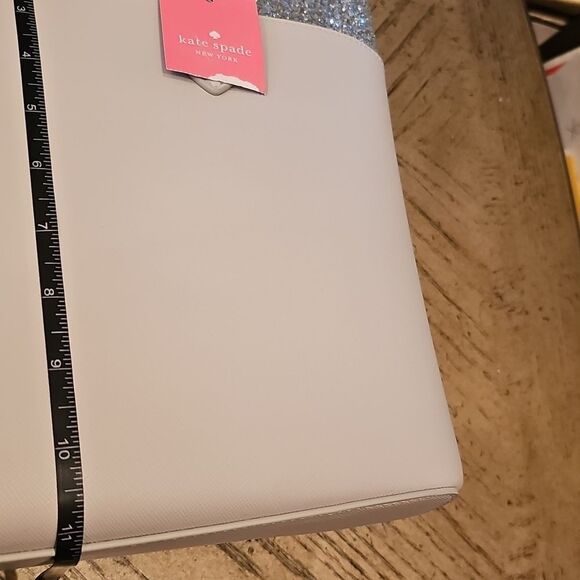 Kate Spade Gray Glitter Tote NWT - Picture 11 of 16